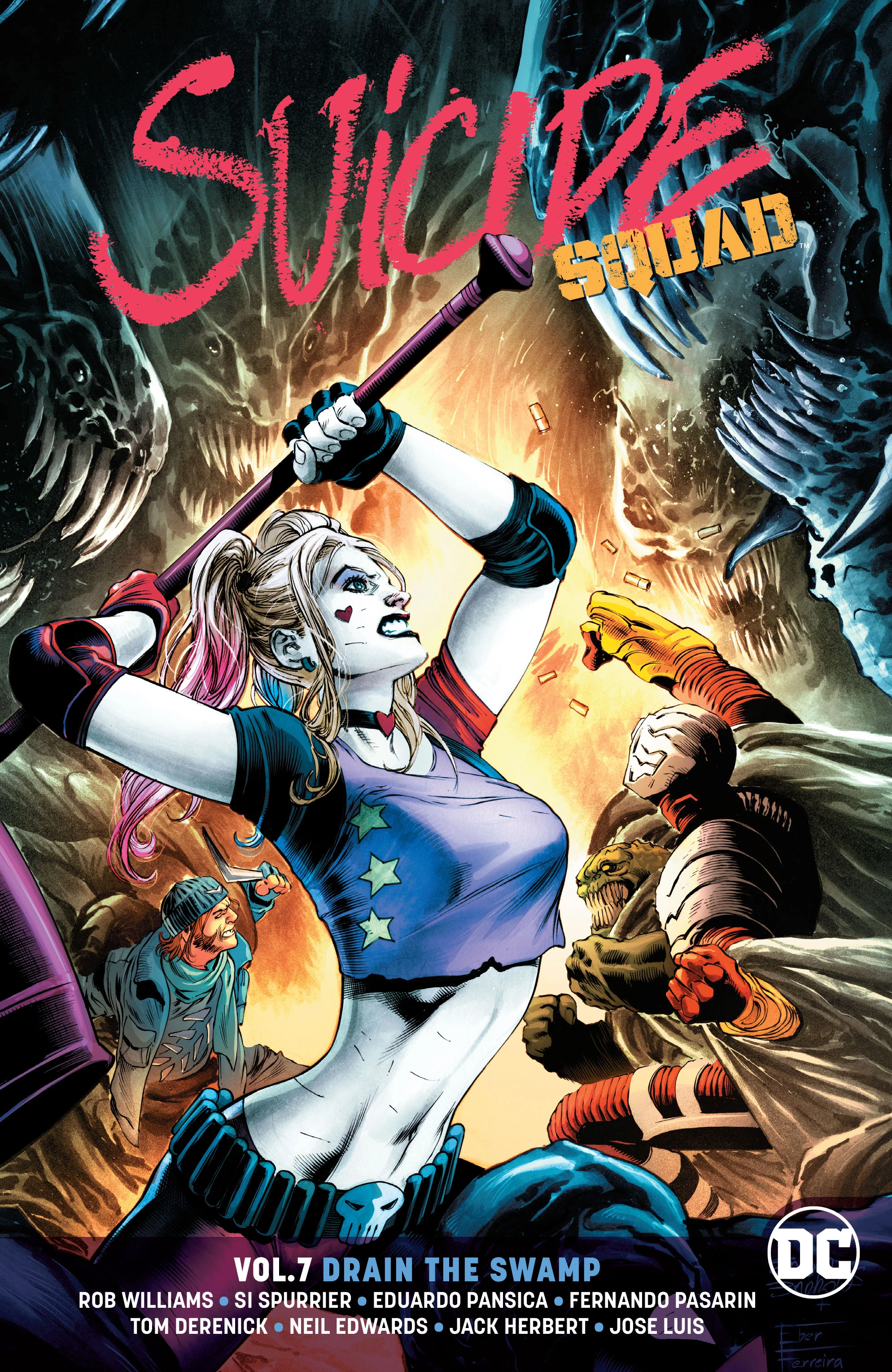 Suicide Squad Vol. 7: Drain the Swamp (DC, 2018) cover